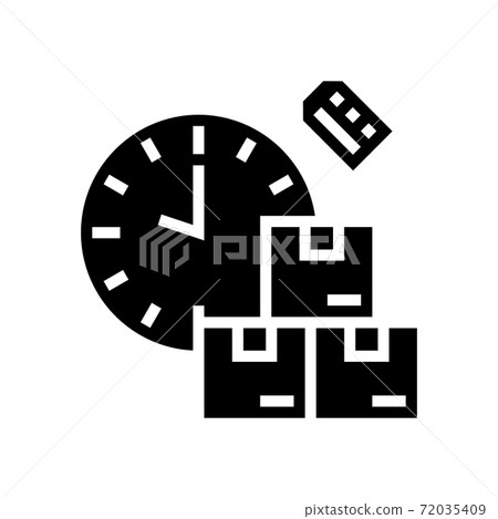 Fast Order Icon fast order delivery glyph icon vector illustration - Stock Illustration ...