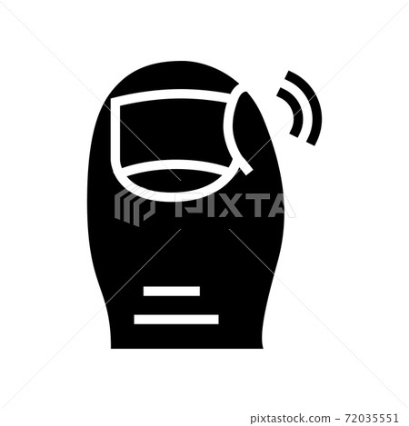 ingrown nail pain glyph icon vector illustration ingrown nail pain glyph icon vector illustration 72035551