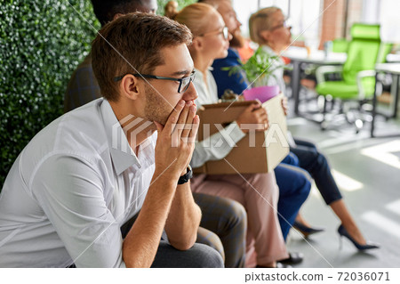 new employees came for an interview new employees came for an interview 72036071