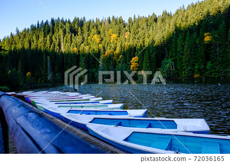 Nature landscape at Romania Lacu Rosu 72036165