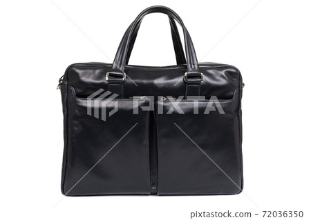 mens elegant leather bag isolated on white background mens elegant leather bag isolated on white background 72036350