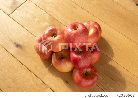 Apples lined up on the flooring (November) Kotoku Apples lined up on the flooring (November) Kotoku 72036608
