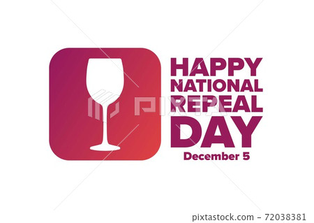 National Repeal Day. December 5. Holiday concept. Template for background, banner, card, poster with National Repeal Day. December 5. Holiday concept. Template for background, banner, card, poster with 72038381