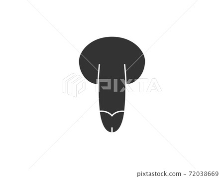 Health, penis icon. Vector illustration, flat design. 72038669