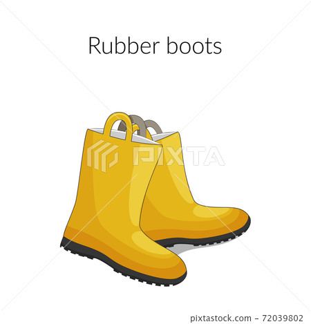 cute yellow boots