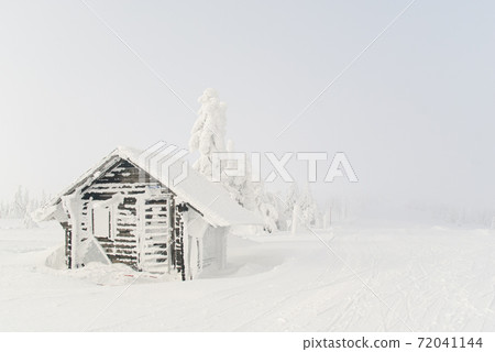 Wooden house in the mountains Wooden house in the mountains 72041144