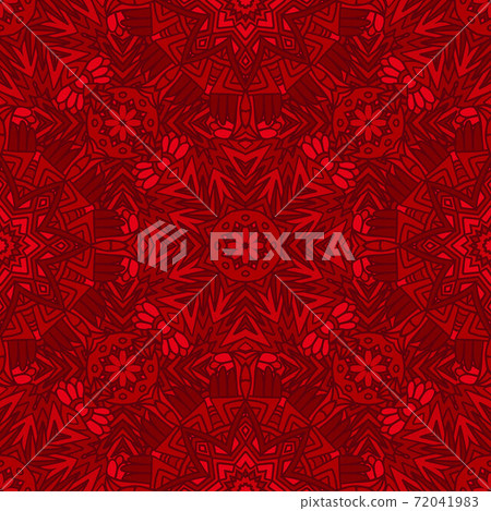 seamless vector pattern abstract background red - Stock Illustration ...