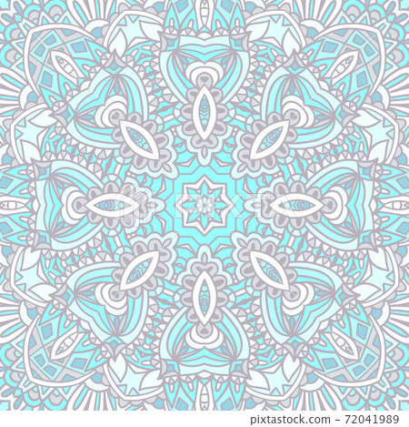 Abstract blue lacy background seamless pattern Abstract blue lacy background seamless pattern 72041989