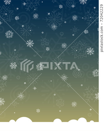 New Year Christmas background with snowflakes image New Year Christmas background with snowflakes image 72042229