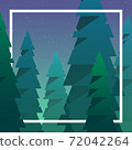 New Year Christmas background with snowflakes image 72042264