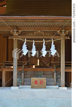 Chichibu / Nagatoro Walk: Hodosan Shrine Fujitani Fuchi Shrine in the precincts Chichibu / Nagatoro Walk: Hodosan Shrine Fujitani Fuchi Shrine in the precincts 72042433