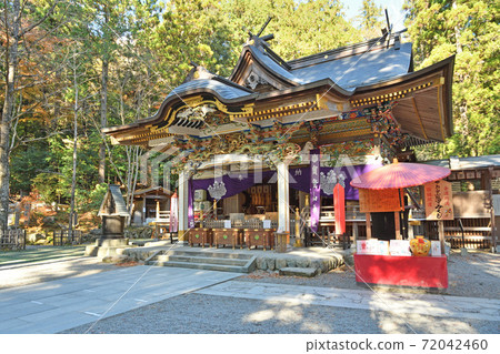 Chichibu / Nagatoro walk: Hodosan Shrine main shrine Chichibu / Nagatoro walk: Hodosan Shrine main shrine 72042460