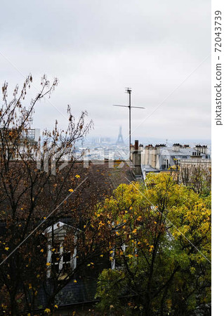 巴黎街角蒙馬特皮加勒 72043739