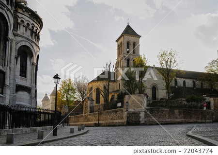 巴黎街角蒙馬特皮加勒 72043774