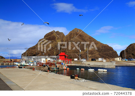 Tappizaki fishing port on the opposite bank of the Shimokita Peninsula 72044378