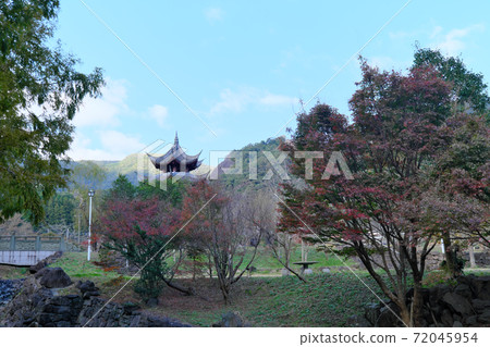 Autumn leaves and Bogokutei Autumn leaves and Bogokutei 72045954