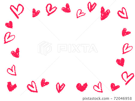 Crayon heart 72046958