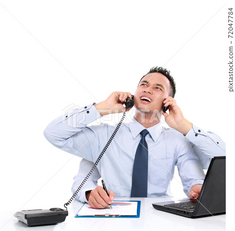 Busy Businessman 72047784