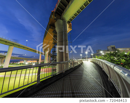 Night view of Rinku Junction 72048413