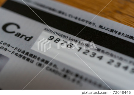 Credit card security code 72048446