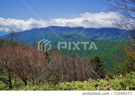 Mt. Kisokoma from the 8th station of Kyogatake 72049373