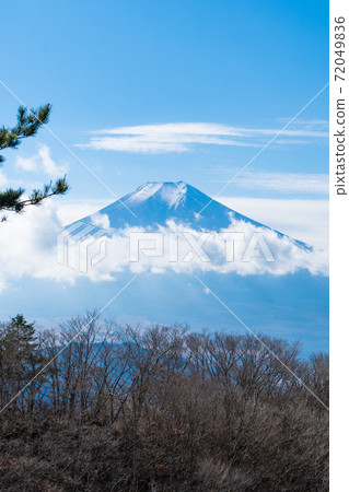 從倉見山頂看的富士山 從倉見山頂看的富士山 72049836