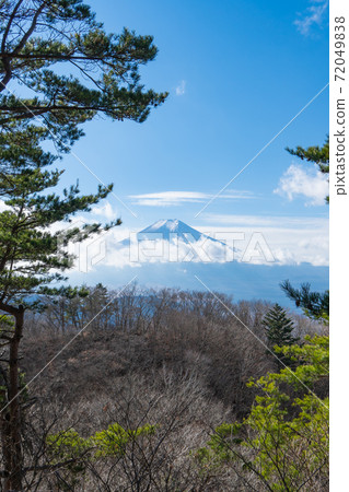 從倉見山頂看的富士山 從倉見山頂看的富士山 72049838