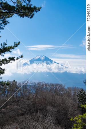 從倉見山頂看的富士山 從倉見山頂看的富士山 72049839