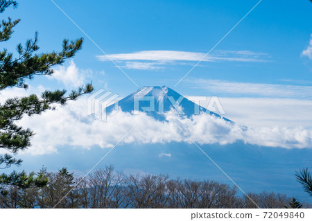 從倉見山頂看的富士山 從倉見山頂看的富士山 72049840
