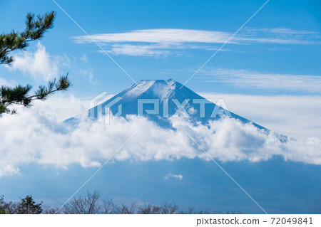 從倉見山頂看的富士山 從倉見山頂看的富士山 72049841