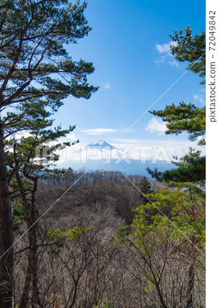 從倉見山頂看的富士山 從倉見山頂看的富士山 72049842
