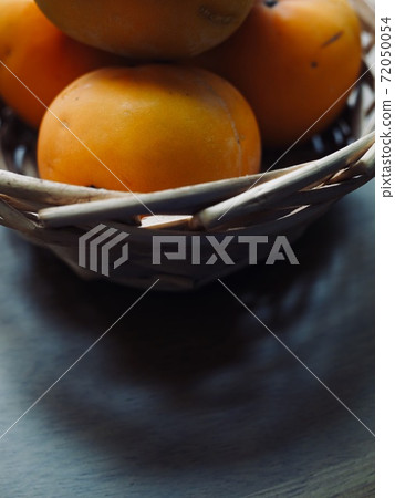 Fresh organic fruit in a basket 72050054