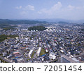 From the sky above Fukuoka City 1 (Drone aerial photography / aerial photography) 72051454