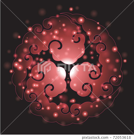 Chinese New Year greeting card of year vector background Chinese New Year greeting card of year vector background 72053618