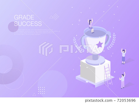 Education Competition Situation Illustration 02 Education Competition Situation Illustration 02 72053696