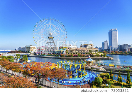 [神奈川縣]清新的藍天和橫濱宇宙世界 72053821