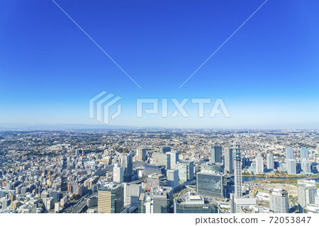 [Kanagawa Prefecture] Yokohama cityscape blessed with fine weather 72053847