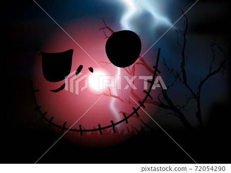 Creative design for Happy Halloween background vector.illustration Creative design for Happy Halloween background vector.illustration 72054290