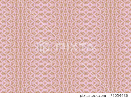 麻葉圖案背景粉紅色 72054486