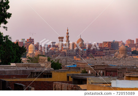Old part of Cairo. The City of the Dead, Egypt Old part of Cairo. The City of the Dead, Egypt 72055089