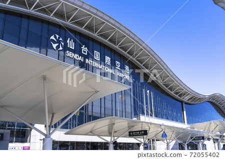 Blue Sky and Sendai International Airport Terminal Building Natori City, Miyagi Prefecture 72055402