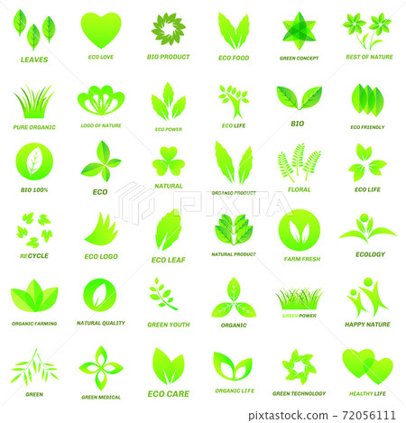 Ecology icon set Ecology icon set 72056111