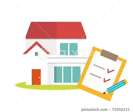 Vector illustration of a house Home insurance Vector illustration of a house Home insurance 72056231
