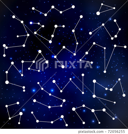 Cosmic background with constellations Cosmic background with constellations 72056255