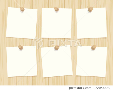 Background with a note on a wooden board with a pushpin Background with a note on a wooden board with a pushpin 72056889
