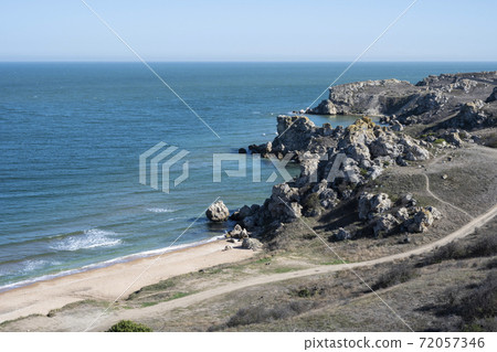 Karalarsky nature Park in the Republic of Crimea, Russia. A clear Sunny day on October 8, 2020 Karalarsky nature Park in the Republic of Crimea, Russia. A clear Sunny day on October 8, 2020 72057346