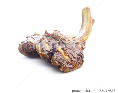 Grilled lamb chops. Grilled lamb chops. 72057687
