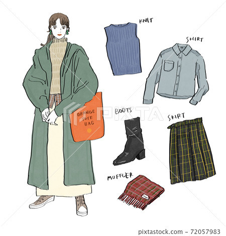 協調手繪插圖 協調手繪插圖 72057983