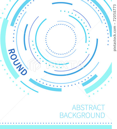 Abstract background with color circle line on white Abstract background with color circle line on white 72058773