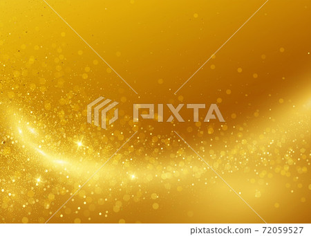Holiday Abstract shiny color gold design element 72059527